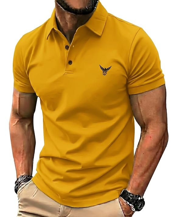 AUSK Polo T-Shirt for Men || Half Sleeves Neck Polos Men Tshirt