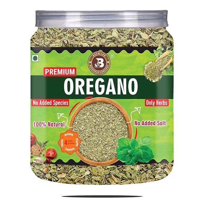 Brew Lab Premium Oregano || 100% Natural Herbs No Added Salt & Spices Rich In Antioxidants || (250 g)