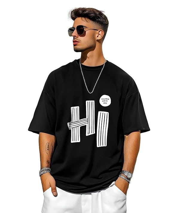 Urban Oversized Cotton T-Shirt for Everyday Wear
